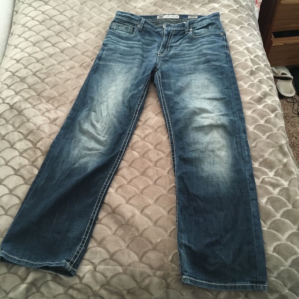 Blue BKE men's jeans